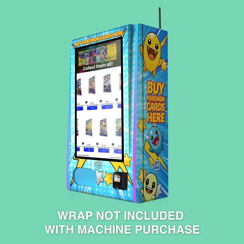Mega Wall 2.0 TCG – Trading Card Vending Machine | VTM - Image 10