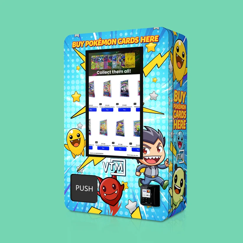 Mini TCG – Compact Trading Card Vending Machine | VTM - Image 10