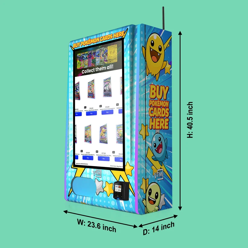 Mega Wall 2.0 TCG – Trading Card Vending Machine | VTM - Image 6